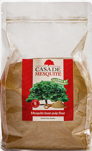 Black (Prosopis nigra) mesquite bean pulp flour. 44 oz